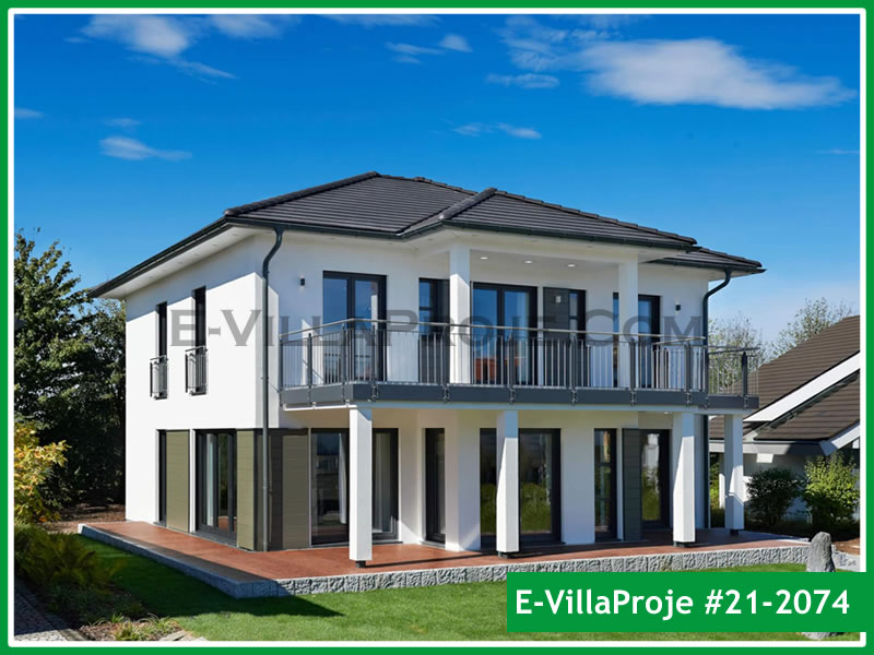 CYV-21-2074 224 m2 5+1 2 Katlı (Dubleks) Çelik Yapı Villa Modeli