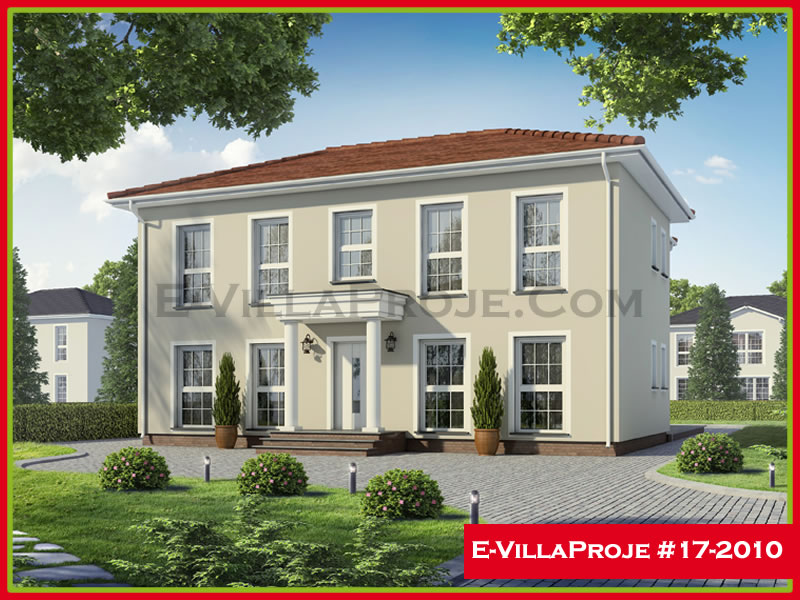 CYV-17-2010 228 m2 5+1 2 Katlı (Dubleks) Çelik Yapı Villa Modeli