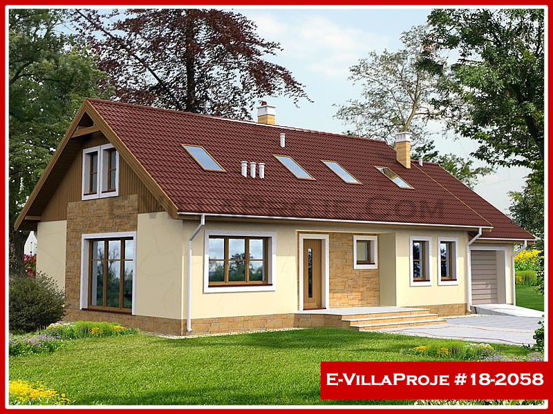 CYV-18-2058 236 m2 5+1 2 Katlı (Dubleks) Çelik Yapı Villa Modeli