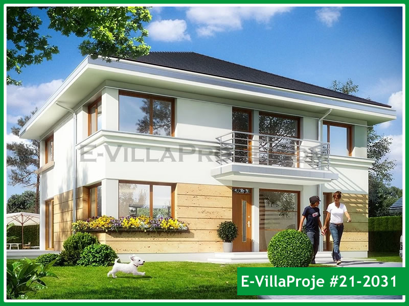 CYV-21-2031 236 m2 5+1 2 Katlı (Dubleks) Çelik Yapı Villa Modeli