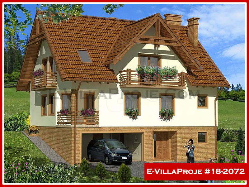 CYV-18-2072 239 m2 5+1 2 Katlı (Dubleks) Çelik Yapı Villa Modeli