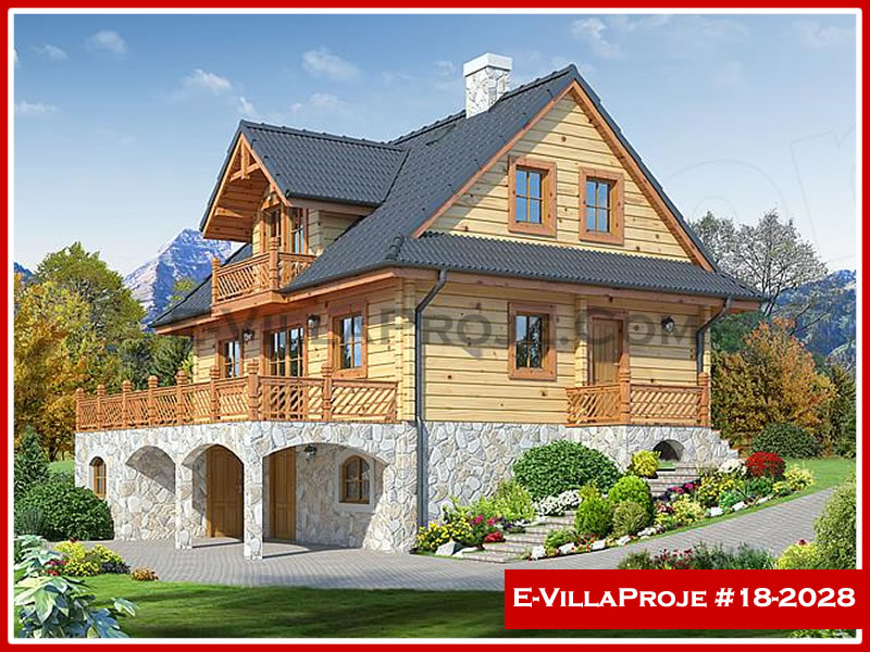 CYV-18-2028 243 m2 5+1 3 Katlı (Dubleks) Çelik Yapı Villa Modeli