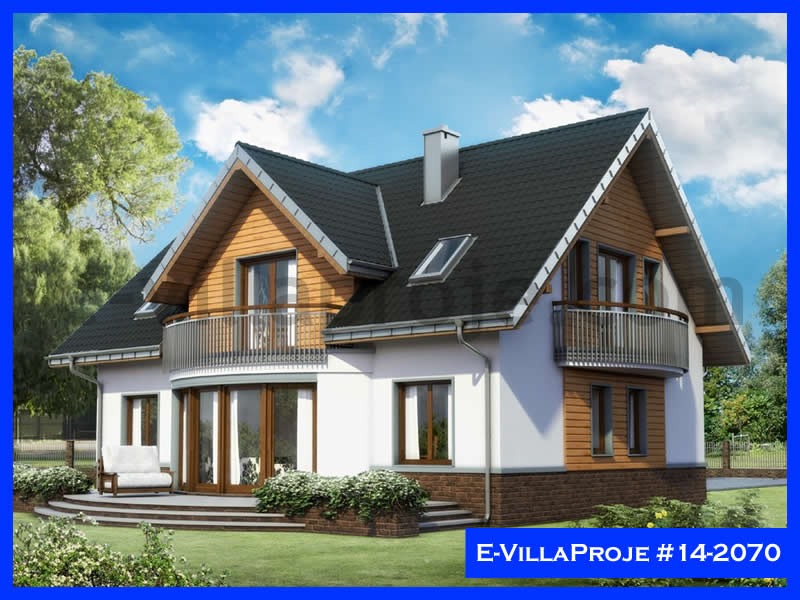 CYV-14-2070 248 m2 5+1 2 Katlı (Dubleks) Çelik Yapı Villa Modeli