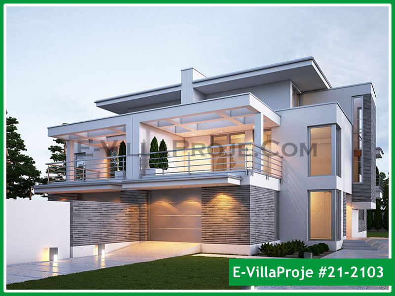 CYV-21-2103 249 m2 5+1 3 Katlı (Dubleks) Çelik Yapı Villa Modeli