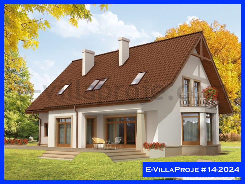 252 m² 2 Katlı (Dubleks) 5+1 Özel Tasarım  Proje Çelik Yapı Villa (Ev Villa Proje #14 - 2024) Cephe Görünümü ve Kat Planı