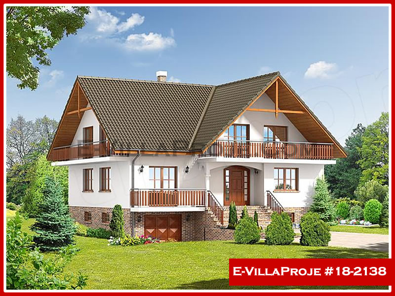CYV-18-2138 256 m2 5+1 2 Katlı (Dubleks) Çelik Yapı Villa Modeli