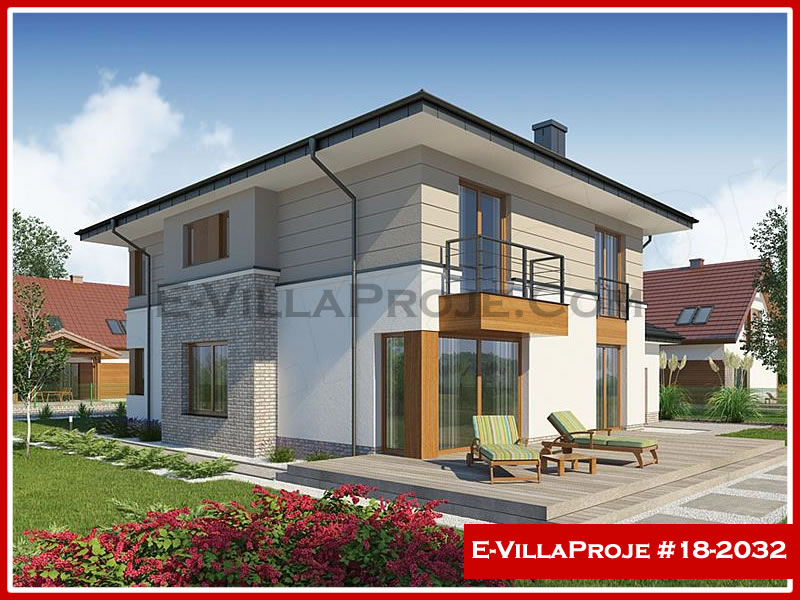 CYV-18-2032 257 m2 5+1 2 Katlı (Dubleks) Çelik Yapı Villa Modeli
