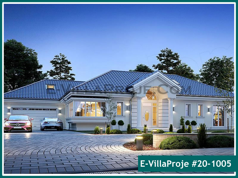 CYV-20-1005 257 m2 5+1 Tek Katlı Çelik Yapı Villa Modeli