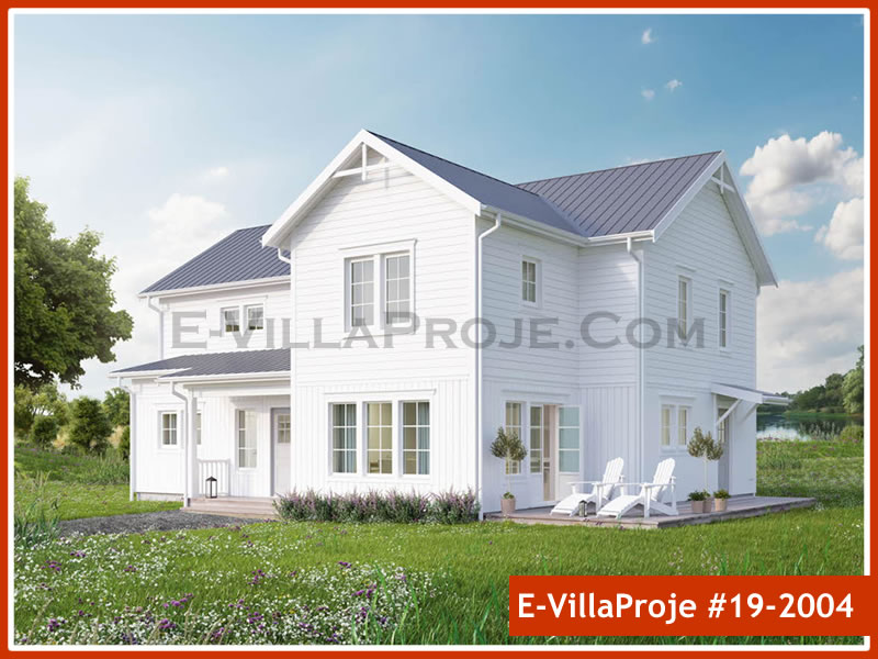 CYV-19-2004 265 m2 5+1 2 Katlı (Dubleks) Çelik Yapı Villa Modeli