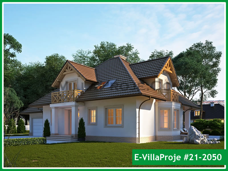 CYV-21-2050 273 m2 5+1 2 Katlı (Dubleks) Çelik Yapı Villa Modeli