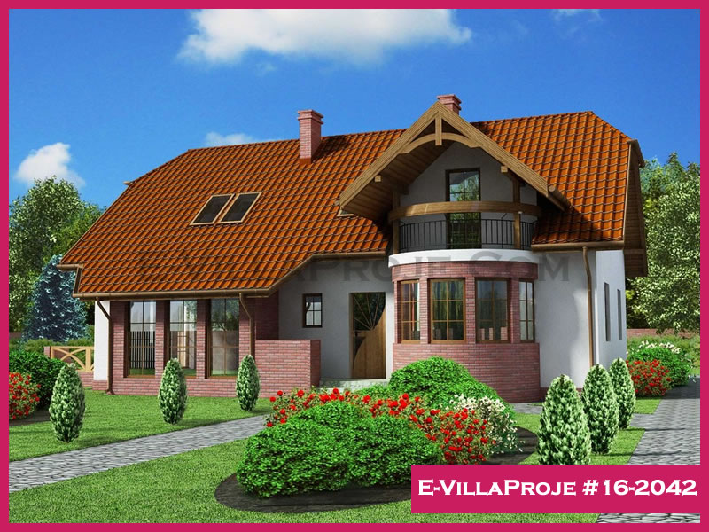 CYV-16-2042 277 m2 5+1 2 Katlı (Dubleks) Çelik Yapı Villa Modeli