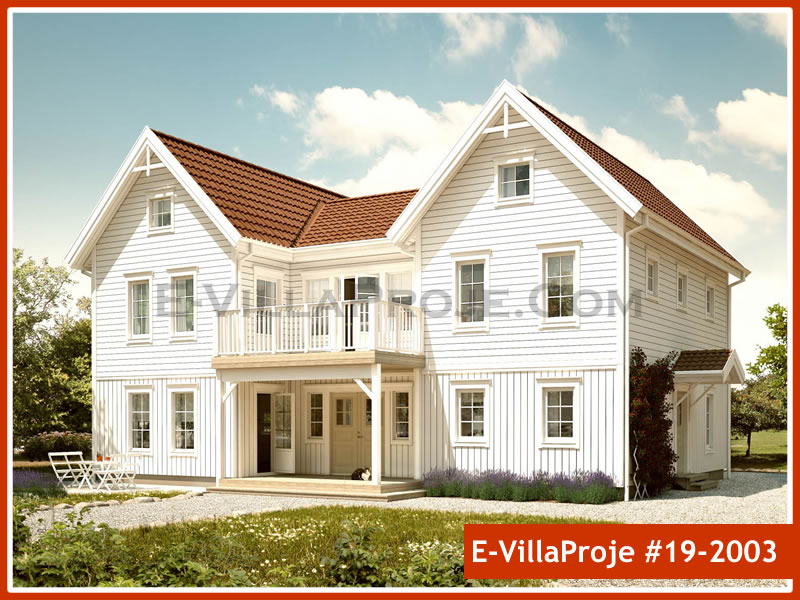 CYV-19-2003 280 m2 5+1 2 Katlı (Dubleks) Çelik Yapı Villa Modeli