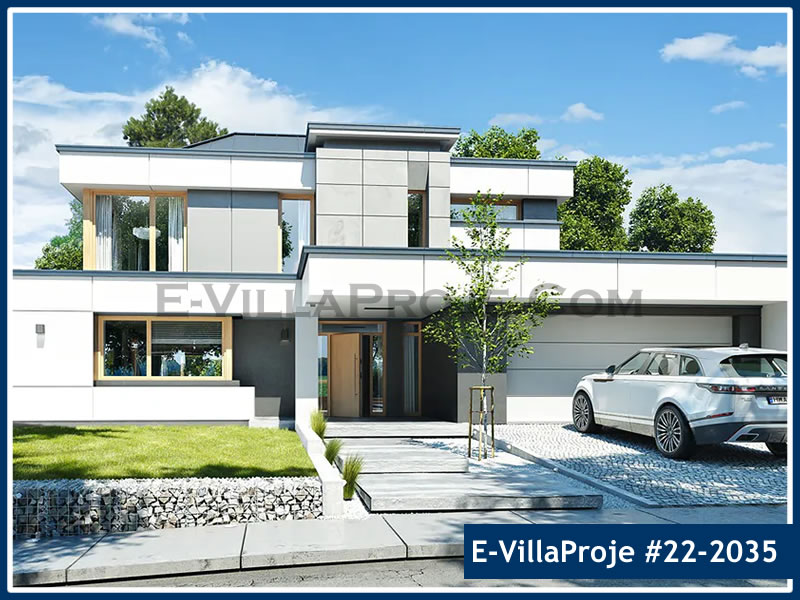 CYV-22-2035 326 m2 5+1 2 Katlı (Dubleks) Çelik Yapı Villa Modeli