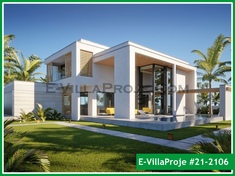 CYV-21-2106 329 m2 5+1 2 Katlı (Dubleks) Çelik Yapı Villa Modeli