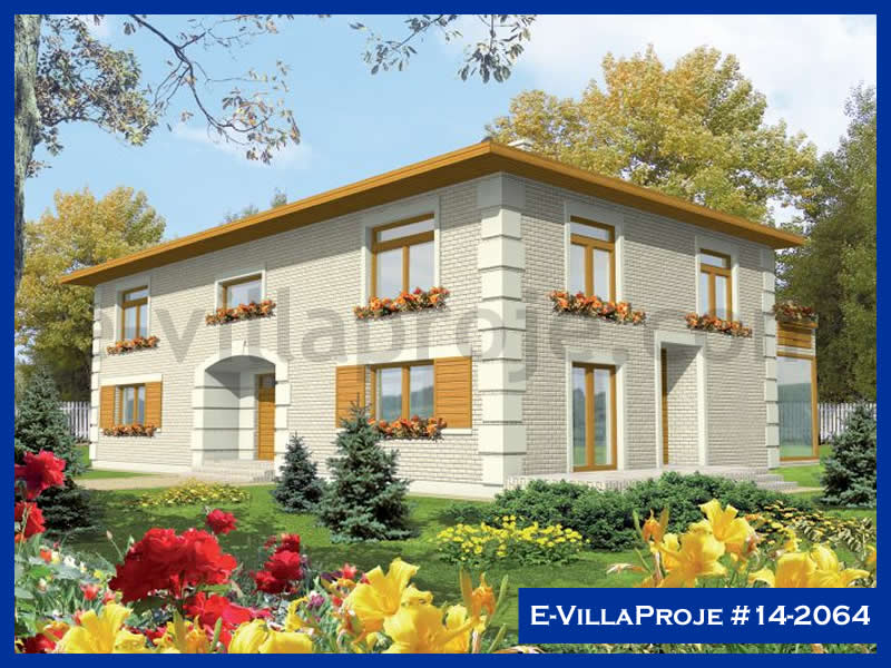 CYV-14-2064 390 m2 5+1 2 Katlı (Dubleks) Çelik Yapı Villa Modeli
