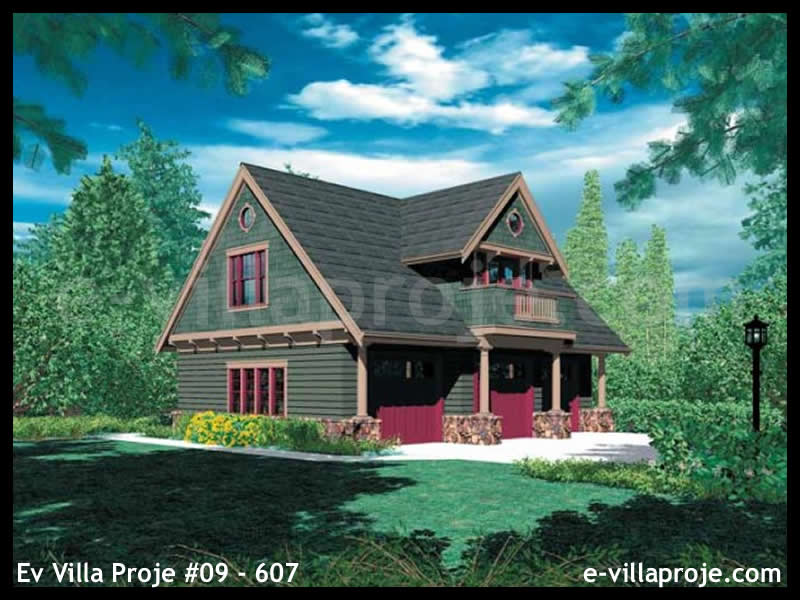 CYV-09-607 82 m2 2+1 2 Katlı (Dubleks) Çelik Yapı Villa Modeli