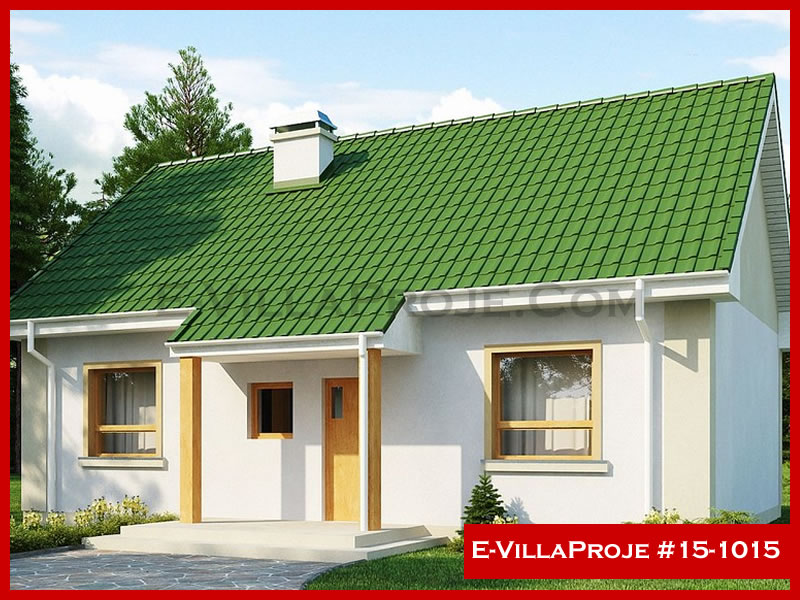 CYV-15-1015 88 m2 2+1 Tek Katlı Çelik Yapı Villa Modeli