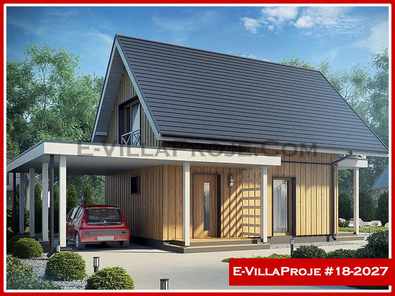 CYV-18-2027 92 m2 2+1 2 Katlı (Dubleks) Çelik Yapı Villa Modeli