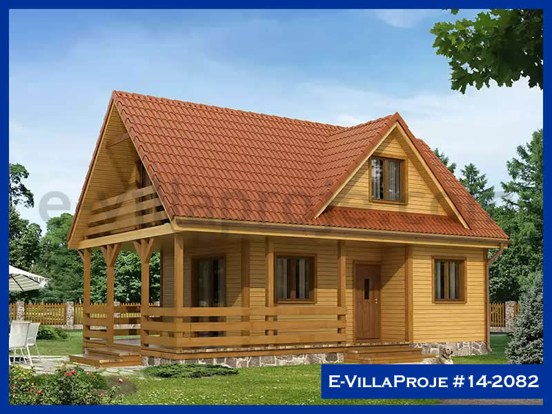 CYV-14-2082 95 m2 2+1 2 Katlı (Dubleks) Çelik Yapı Villa Modeli