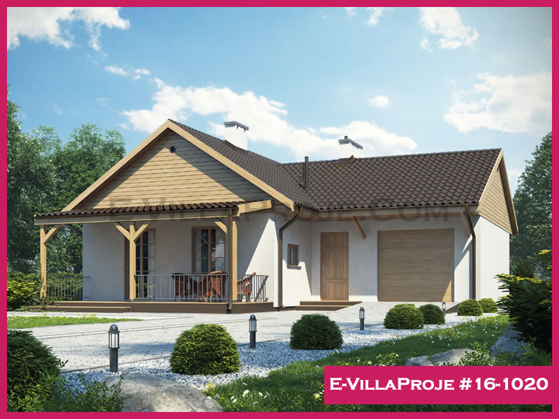 CYV-16-1020 95 m2 2+1 Tek Katlı Çelik Yapı Villa Modeli