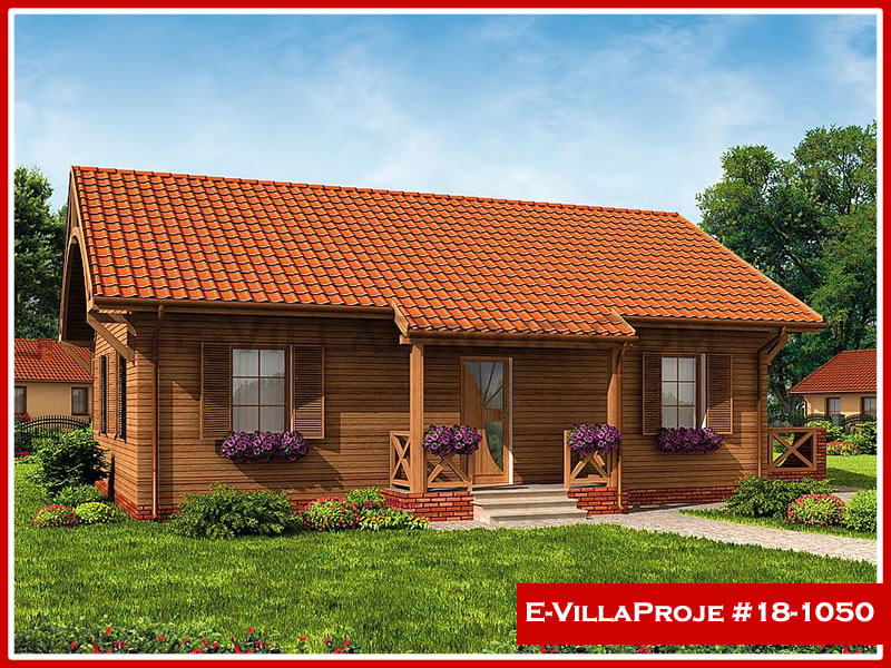 CYV-18-1050 96 m2 2+1 Tek Katlı Çelik Yapı Villa Modeli