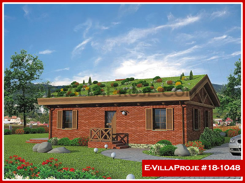 CYV-18-1048 96 m2 2+1 Tek Katlı Çelik Yapı Villa Modeli