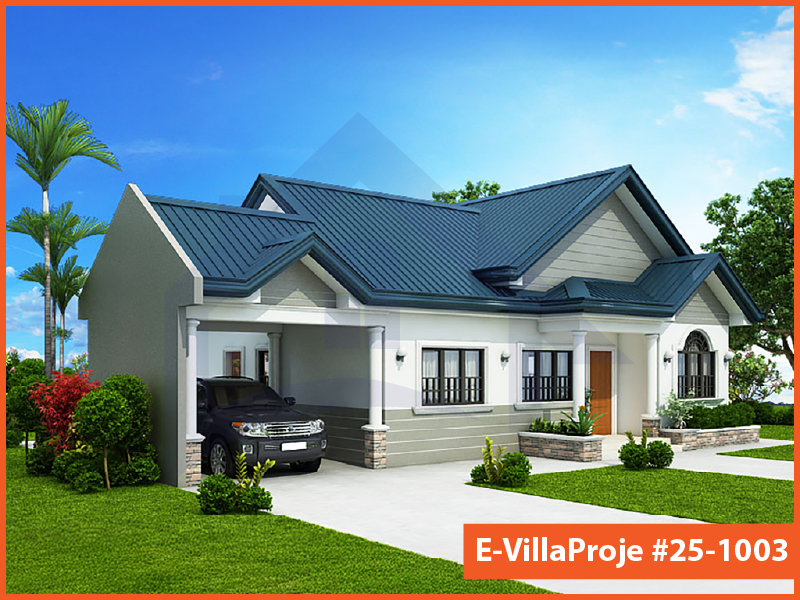 CYV-25-1003 99 m2 2+1 Tek Katlı Çelik Yapı Villa Modeli