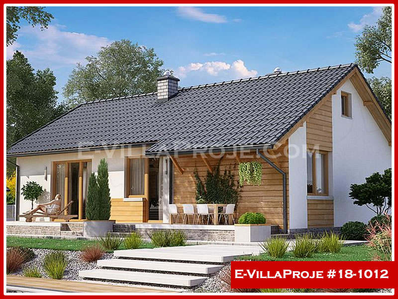 CYV-18-1012 99 m2 2+1 Tek Katlı Çelik Yapı Villa Modeli